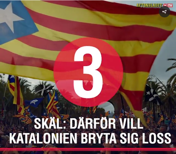 Aftonbladet: EU: Fake news om Katalonienkrisen ökar
