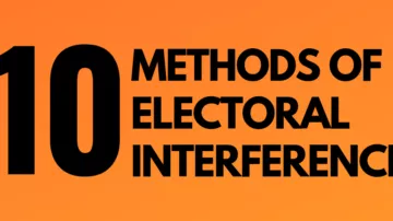 Methods of Foreign Electoral Interference