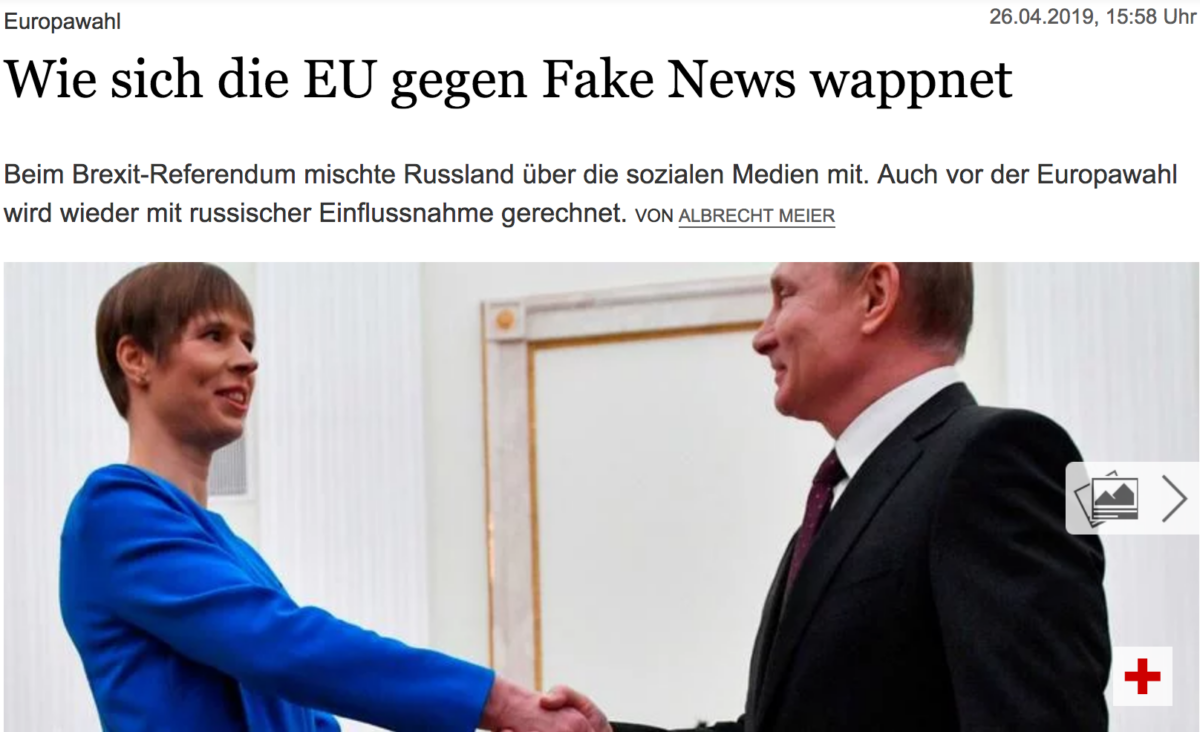 Der Tagesspiel: Wie sich die EU gegen Fake News wappnet