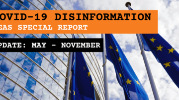 EEAS SPECIAL REPORT UPDATE: Short Assessment of Narratives and Disinformation Around the COVID-19 Pandemic (UPDATE MAY - NOVEMBER)