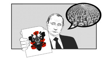 Why does Putin portray himself as the tamer of neo-Nazism?