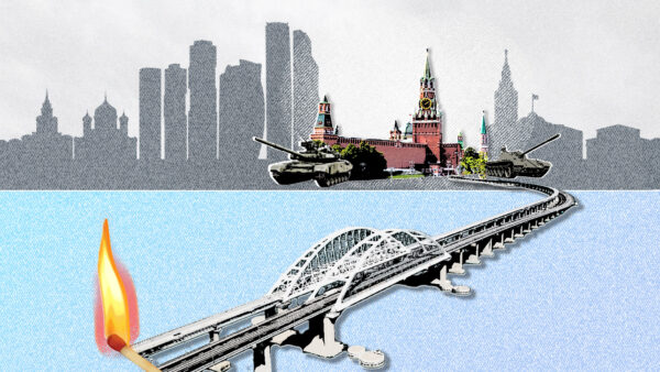 Firing missiles while talking peace