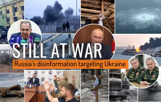 Still at war: Russia’s disinformation targeting Ukraine