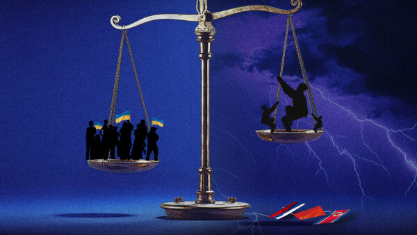 The Kremlin’s monochrome take on war and peace